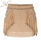 crochet skirt and top set for beach